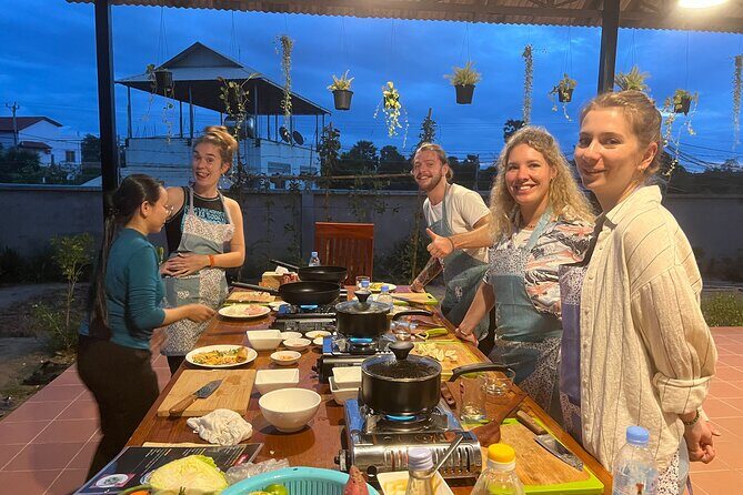 3-Hour Siem Reap Guided Cooking Class and Market with Pick up - What You’ll Cook: A Khmer Starter, Main, and Dessert