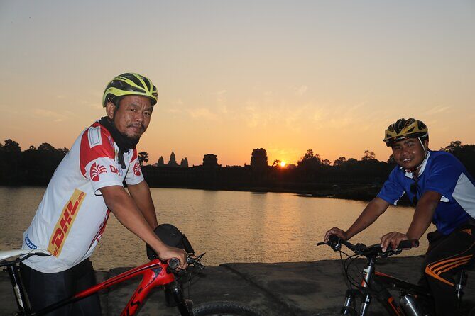 Angkor Sunrise Expedition Cycling Through Serene Backroads - Weather reality: sunrise needs skies, but clouds still work