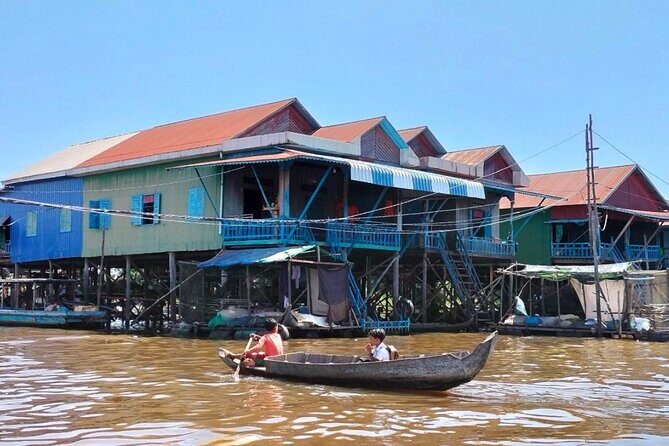 Angkor Sunrise & Floating Village Sunset Full-Day Siem Reap Tour - Kompong Phluk: stilt village life at Tonle Sap