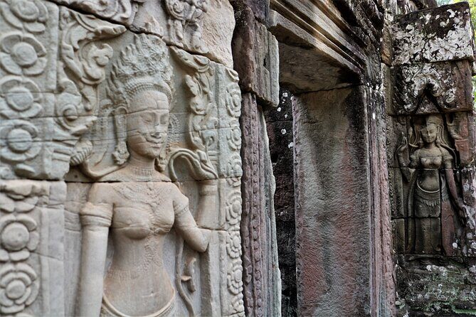 Angkor Wat Highlights and Sunrise Guided Tour from Siem Reap - Terrace of the Leper King, Terrace of the Elephants, and Bayon’s face towers