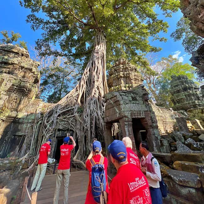 Angkor Wat in a vintage Jeep with driver - jeep rental - Comfort and Safety Notes: The One Big Group Exclusion