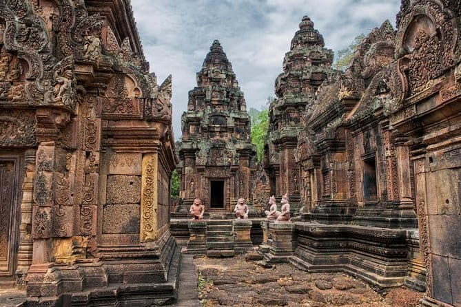 Angkor Wat Sunrise Small-Group 1-Day Tour from Siem Reap - Angkor Thom and the Victory Gate: big carvings, walled-city feel, and stairs