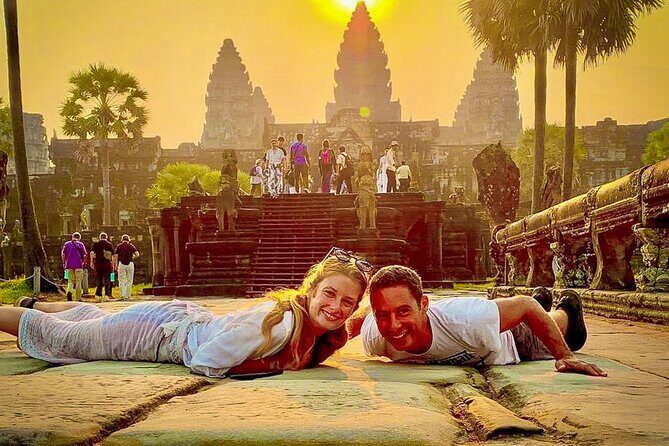 Angkor Wat Sunrise tour with Small - Group and Guide tours - Walking stamina, stairs, and staying with the group