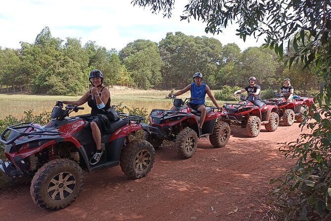 ATV Grand Sunset Tour - Sunset payoff: finding that pink-sky moment