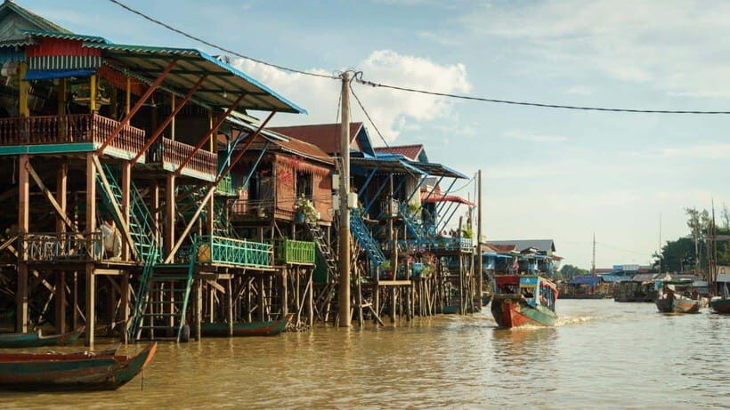 From Siem Reap: Kampong Phluk Floating Village Tour by Boat - Ending with sunset on Tonle Sap: the right kind of calm