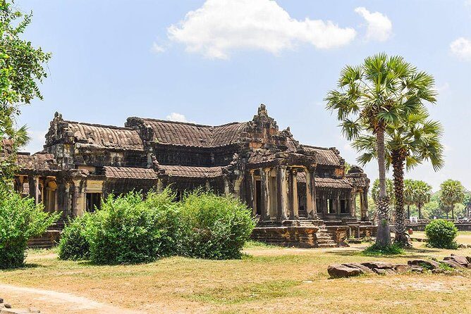 Full-Day Temples of Angkor Small Group Tour - Angkor Wat: the first wow factor, plus the stair rhythm