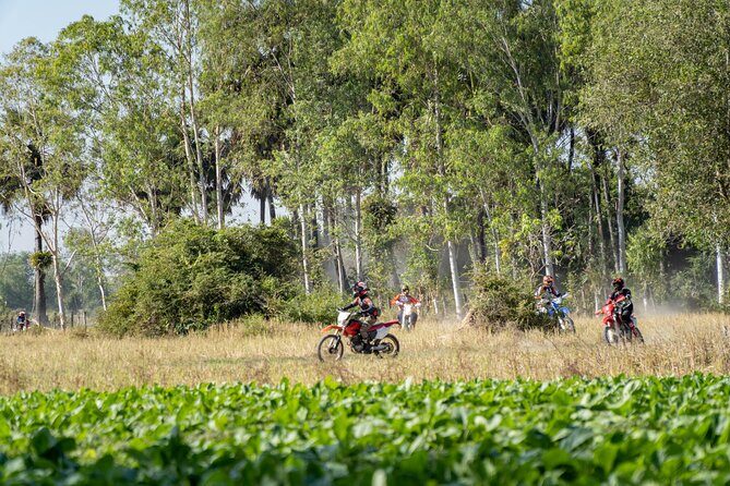 Half Day Siem Reap Off-Road Ride Tour - Stop 1 in Siem Reap: riding prep before the fun