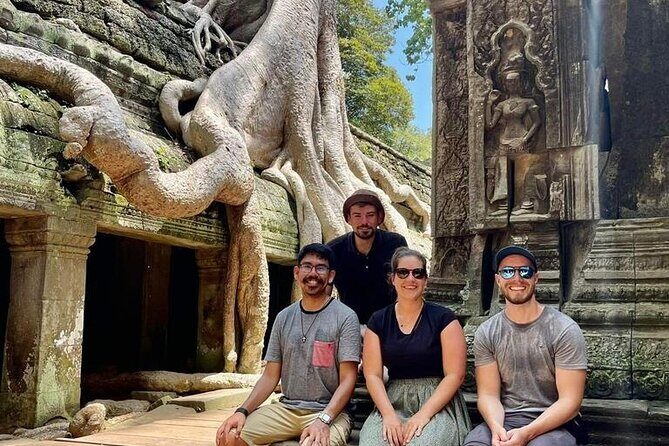 One Full Day Private tour of Angkor Wat, Ta Prohm, Angkor Thom & Banteay Srie - Ta Prohm: jungle-soaked ruins and that movie connection