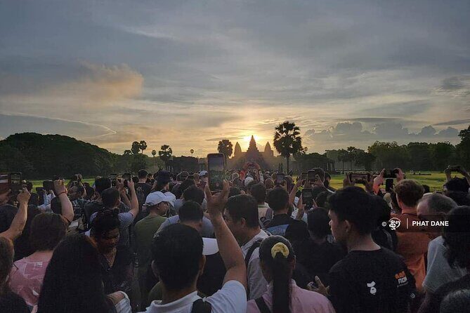 Private Angkor Sunrise Guided Tour - Angkor Wat sunrise: the big moment, with weather as the wildcard