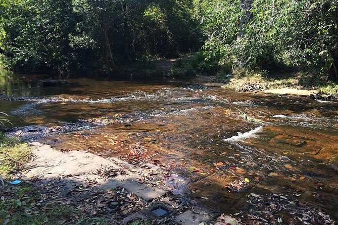 Private Kulen Mountain and Beng Mealea Temple Tour - The rest of the day: river walking, caves, plunge pools, and mountain views