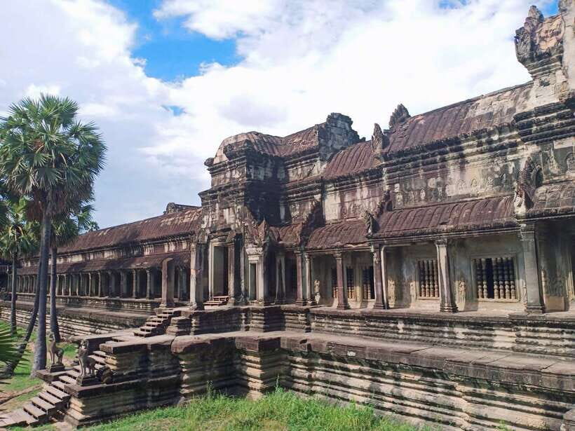 Siem Reap: Angkor Wat Private Tour by Tuk Tuk - Ta Prohm: the Spung tree roots that turned a ruin into a scene