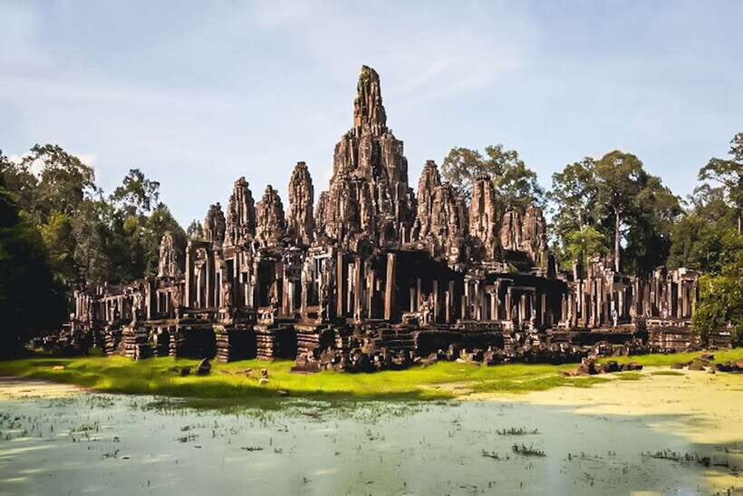 Siem Reap: Angkor Wat Sunrise and Full-Day Sightseeing Tour - Inside Angkor Wat: corridors, terraces, and Khmer Empire context
