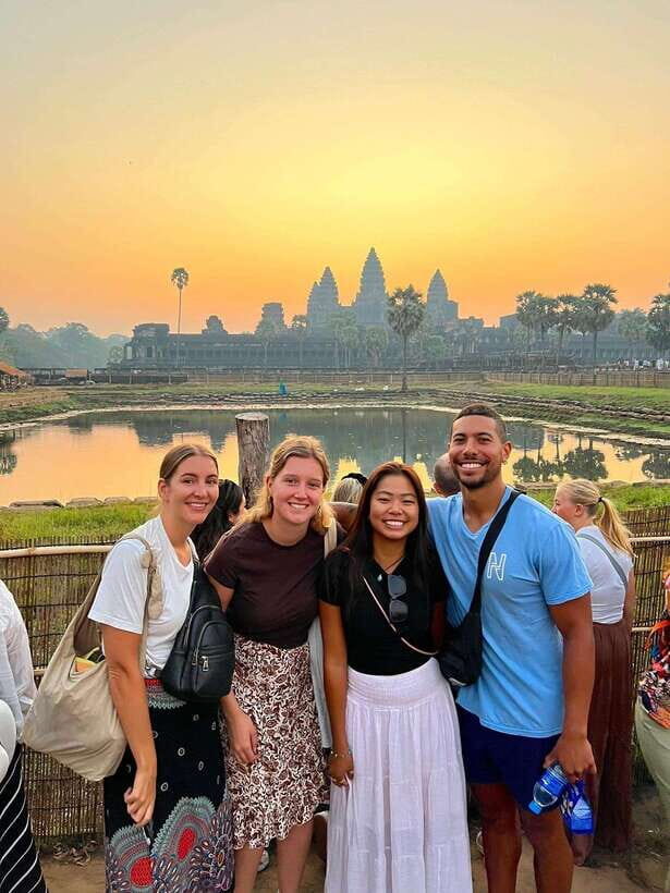 Siem Reap: Angkor Wat Sunrise and Full-Day Sightseeing Tour - South Gate City: the causeway details you might miss alone