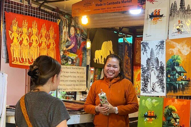 Siem Reap City Walking Tour - Kandal Village stroll + Pub Street direction for later nights