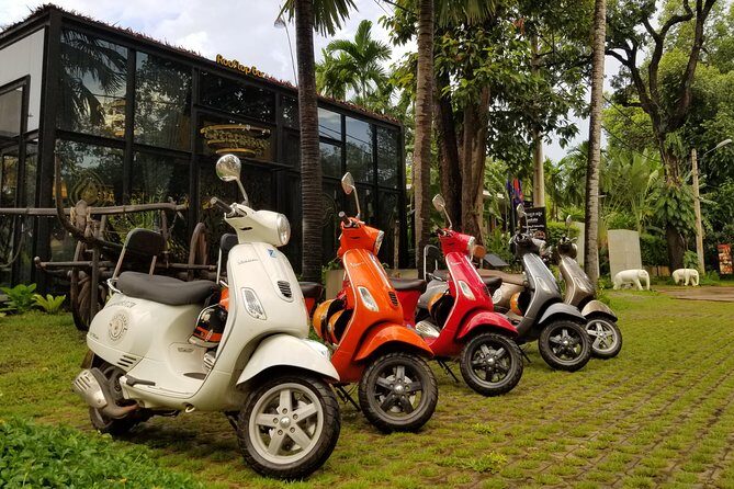 Siem Reap Food Tour by Vespa - Stop 2: Road 60 Field market, BBQ and grilled bites with fruit and local beers