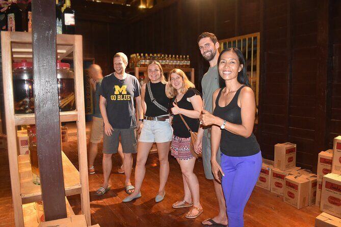Workshop Visit and Sombai Liqueur Tasting - Location and meeting point: Wat Damnak area, and transport reality