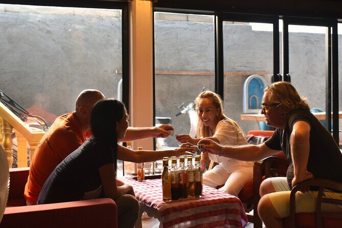 Workshop Visit and Sombai Liqueur Tasting - Snacks and pacing: tasting is easier with food in your stomach