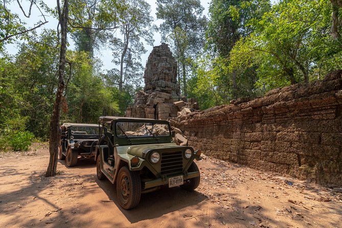 Angkor Wat by Vintage Jeep – Private Tour - Angkor Thom and Bayon’s smiling stone faces