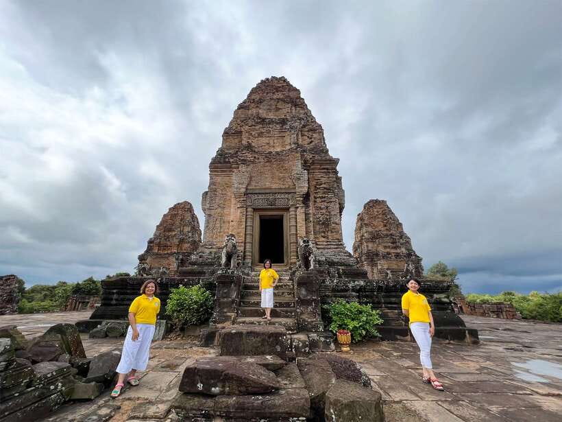 Kulen Mountain, Beng Mealea and Banteay Srei Full Day Tour - Kulen Mountain: 802 AD, waterfalls, and big views