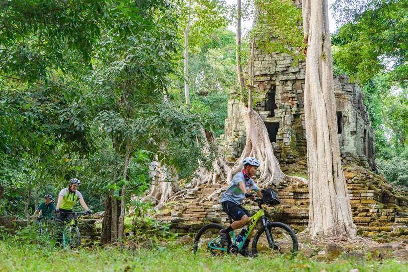 Siem Reap: Angkor Sunset Bike & Boat Tour /E-Bike Available - Meeting at 1:45 PM and How the Small Group Changes Everything