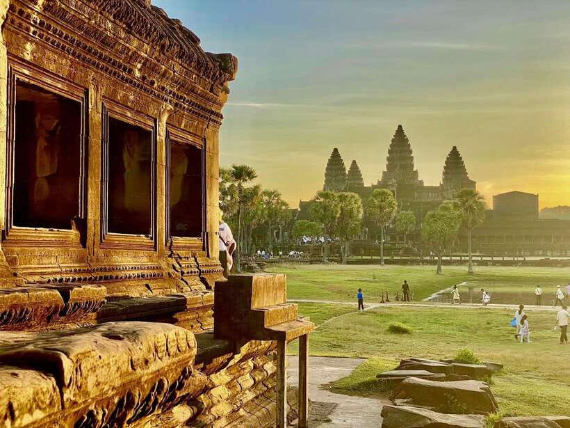Siem Reap: Angkor Wat Private Tuk-Tuk Tour - Angkor Wat on Your Schedule: Big Views, Holy Geometry