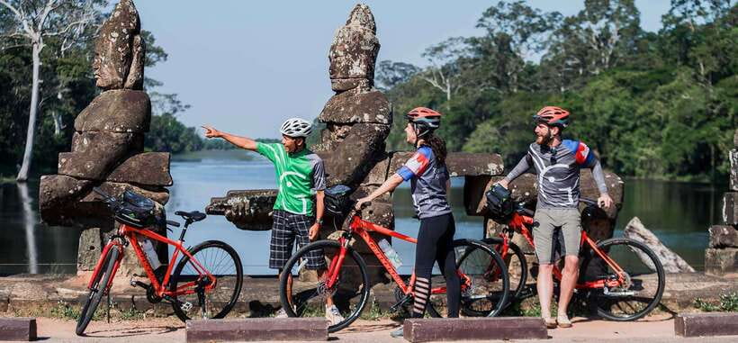 Siem Reap: Bike the Angkor Temples - Full-Day 30km Tour - Ta Prohm’s Tree Roots by Red-Earth Tracks and Dirt Roads