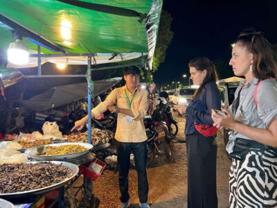 Siem Reap: Street Food Experience by Tuk-Tuk - The first stop at Lort Cha’s house: pin noodle that sets the tone